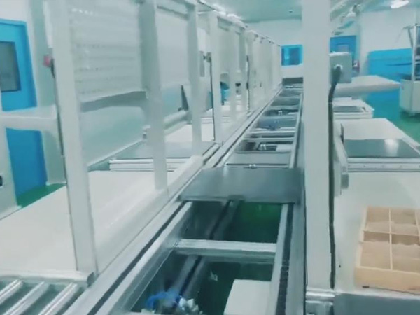 中國(guó)航天七院飛行器組裝線(xiàn)流水線(xiàn)測(cè)試運(yùn)行